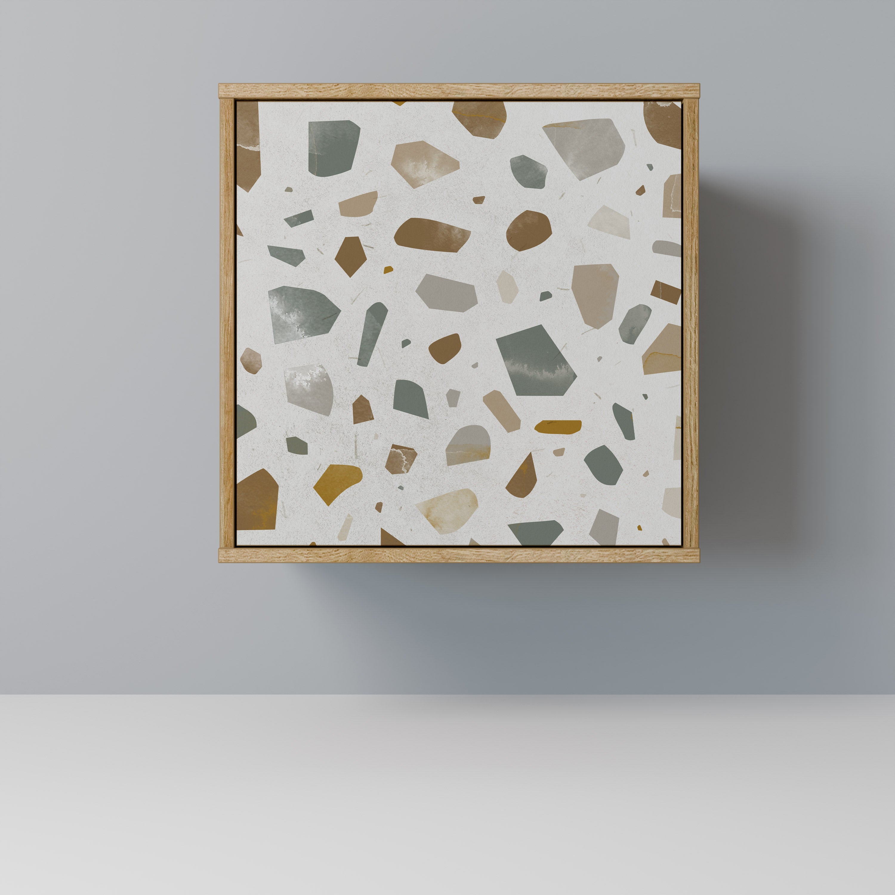 PIECES OF TOMORROW Sideboard mit 1 Tür in Eiche-Optik