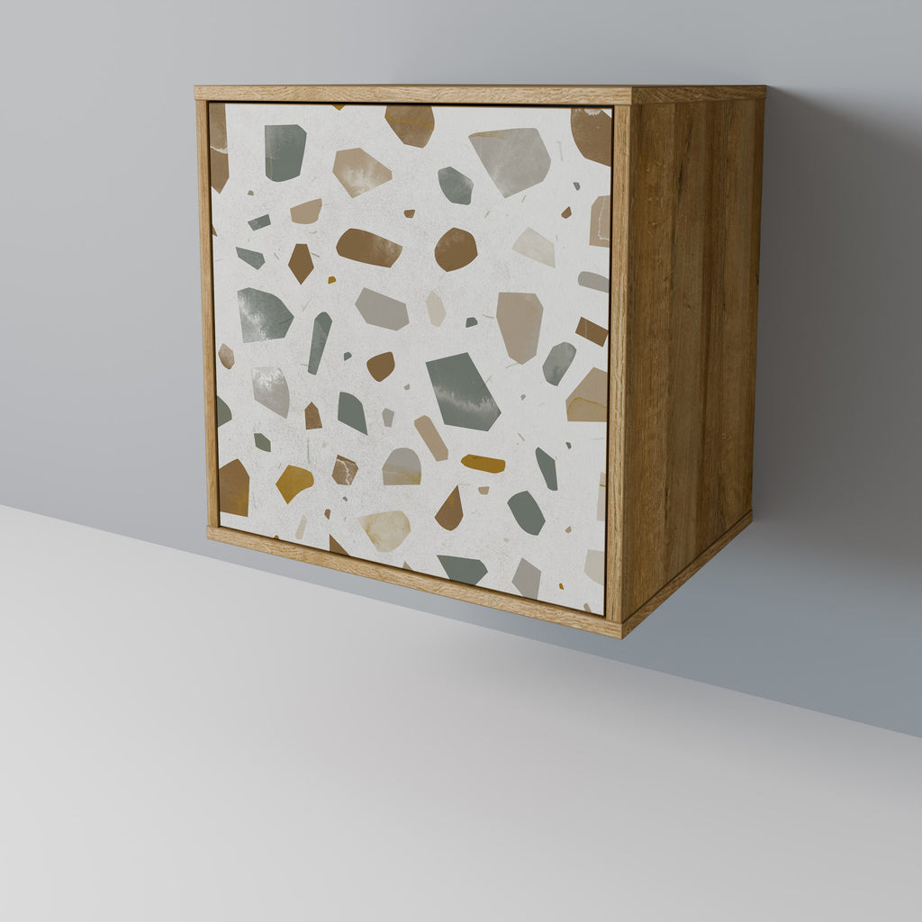 PIECES OF TOMORROW 1-Door Sideboard in Oak Effect