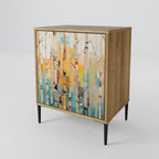 BIRCH KALEIDOSCOPE Sideboard mit 1 Tür in Eiche-Optik