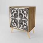 MONOCHROME NEXUS Sideboard mit 1 Tür in Eiche-Optik