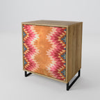 INDIAN FOLK 1-Door Sideboard in Oak Effect