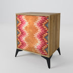 INDIAN FOLK 1-Door Sideboard in Oak Effect