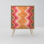 INDIAN FOLK 1-Door Sideboard in Oak Effect