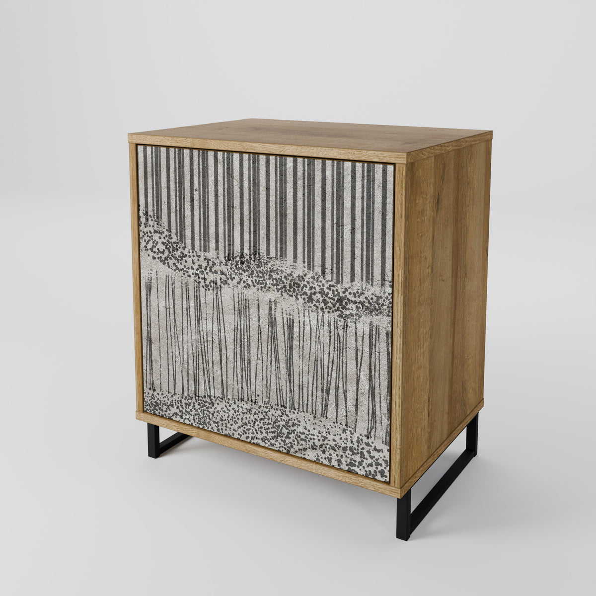 GRAIN LINES 1-türiges Sideboard