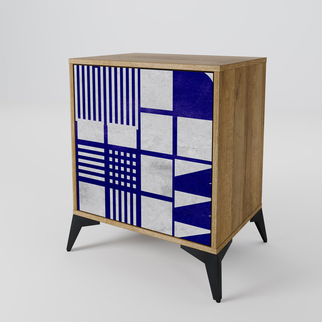 THE RIGHT PLACES 1-Door Sideboard in Oak Effect