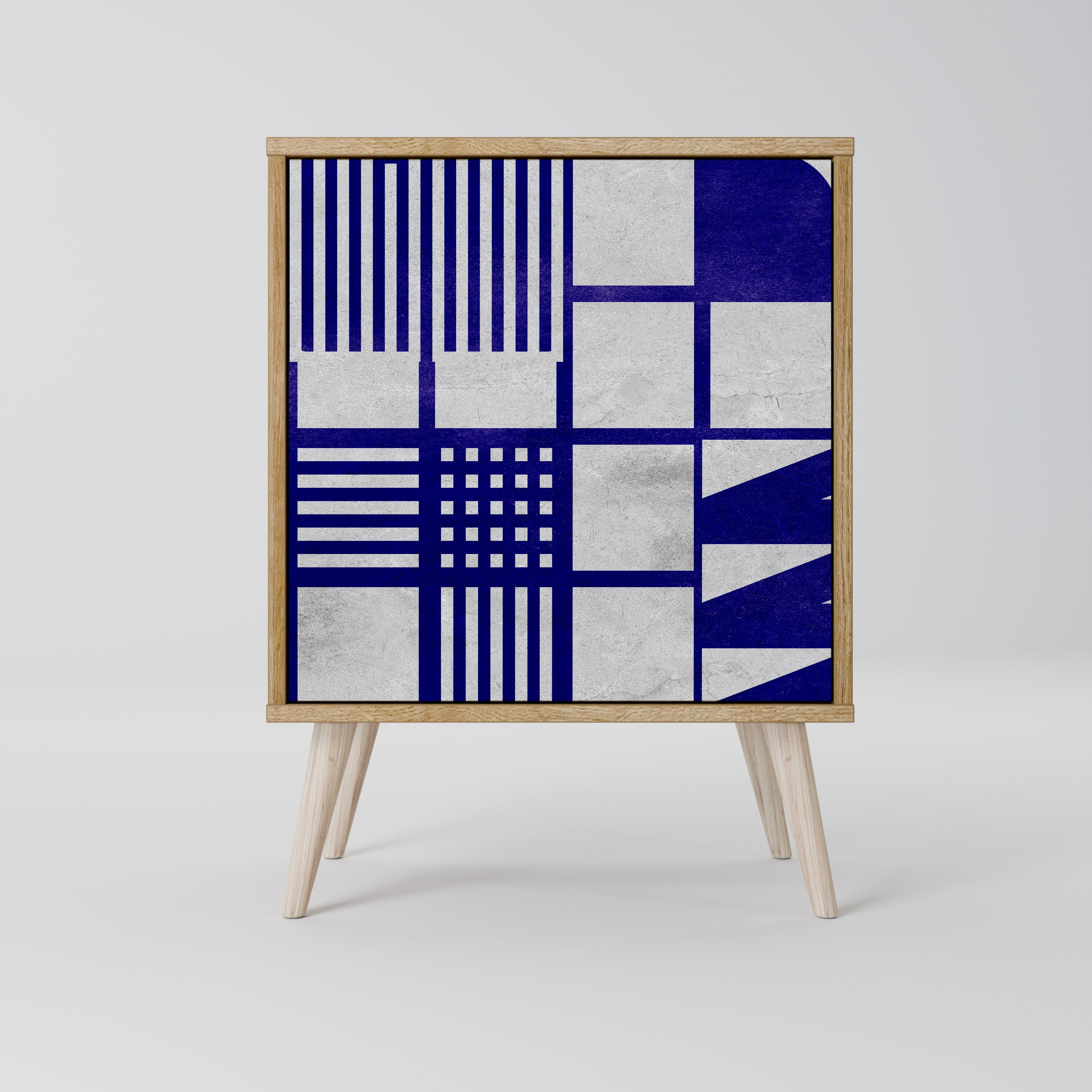 THE RIGHT PLACES Sideboard mit 1 Tür in Eiche-Optik