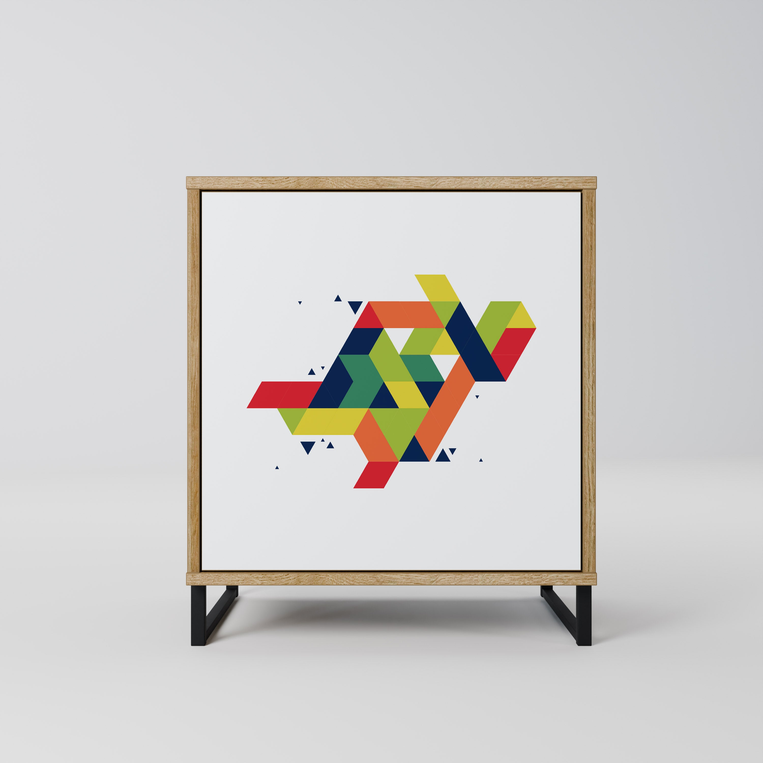 FUTURE SIGN Sideboard mit 1 Tür in Eiche-Optik