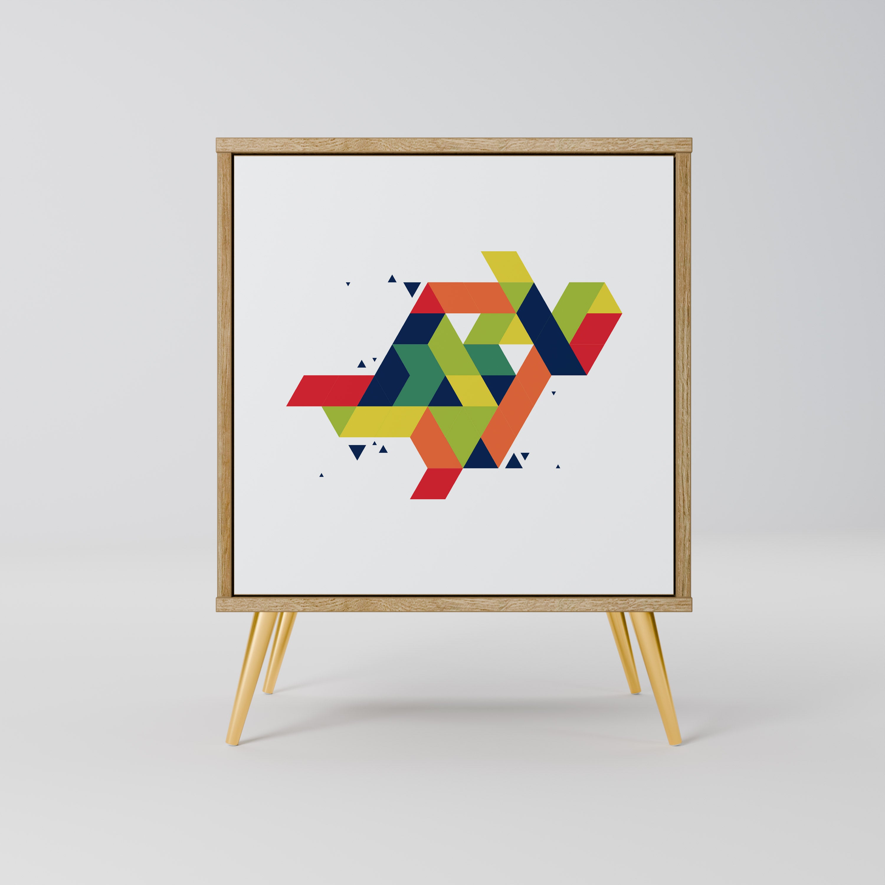 FUTURE SIGN Sideboard mit 1 Tür in Eiche-Optik