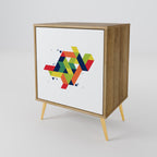 FUTURE SIGN Sideboard mit 1 Tür in Eiche-Optik