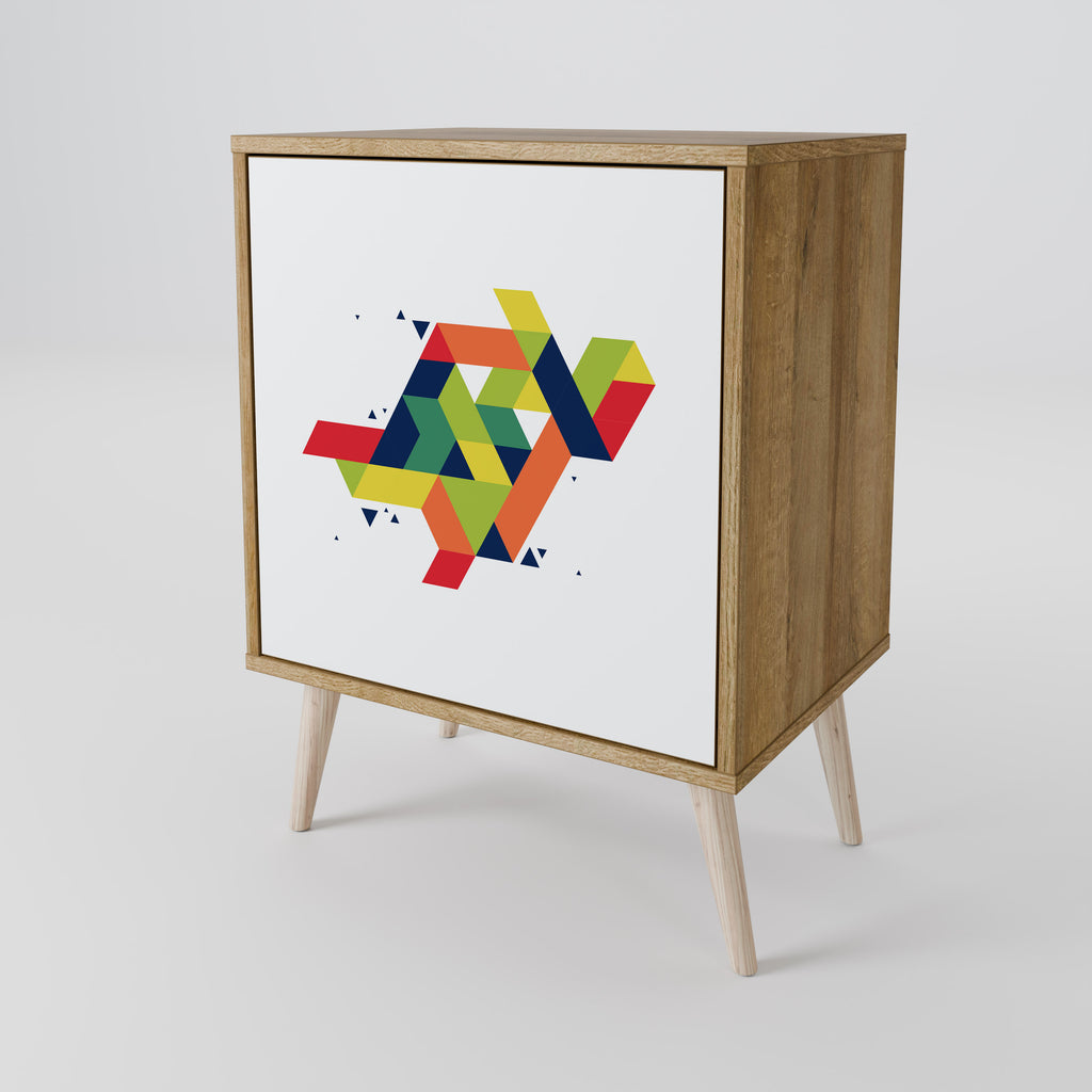 FUTURE SIGN Sideboard mit 1 Tür in Eiche-Optik