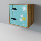 PATHS TO HAPPINESS Sideboard mit 1 Tür in Eiche-Optik