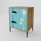 PATHS TO HAPPINESS Sideboard mit 1 Tür in Eiche-Optik