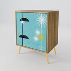 PATHS TO HAPPINESS Sideboard mit 1 Tür in Eiche-Optik