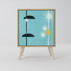 PATHS TO HAPPINESS Sideboard mit 1 Tür in Eiche-Optik