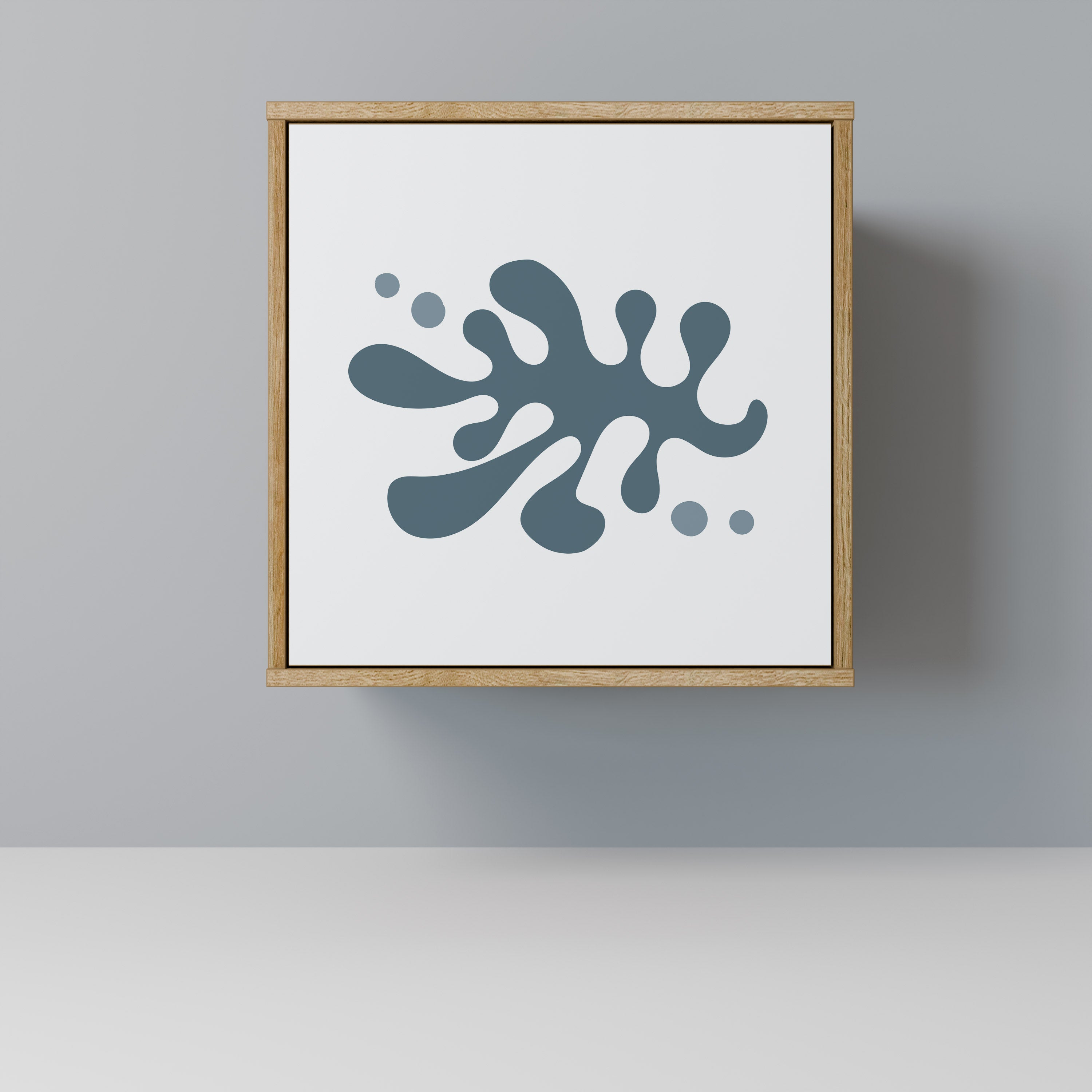 WONDERLAND VEGETATION Sideboard mit 1 Tür in Eiche-Optik