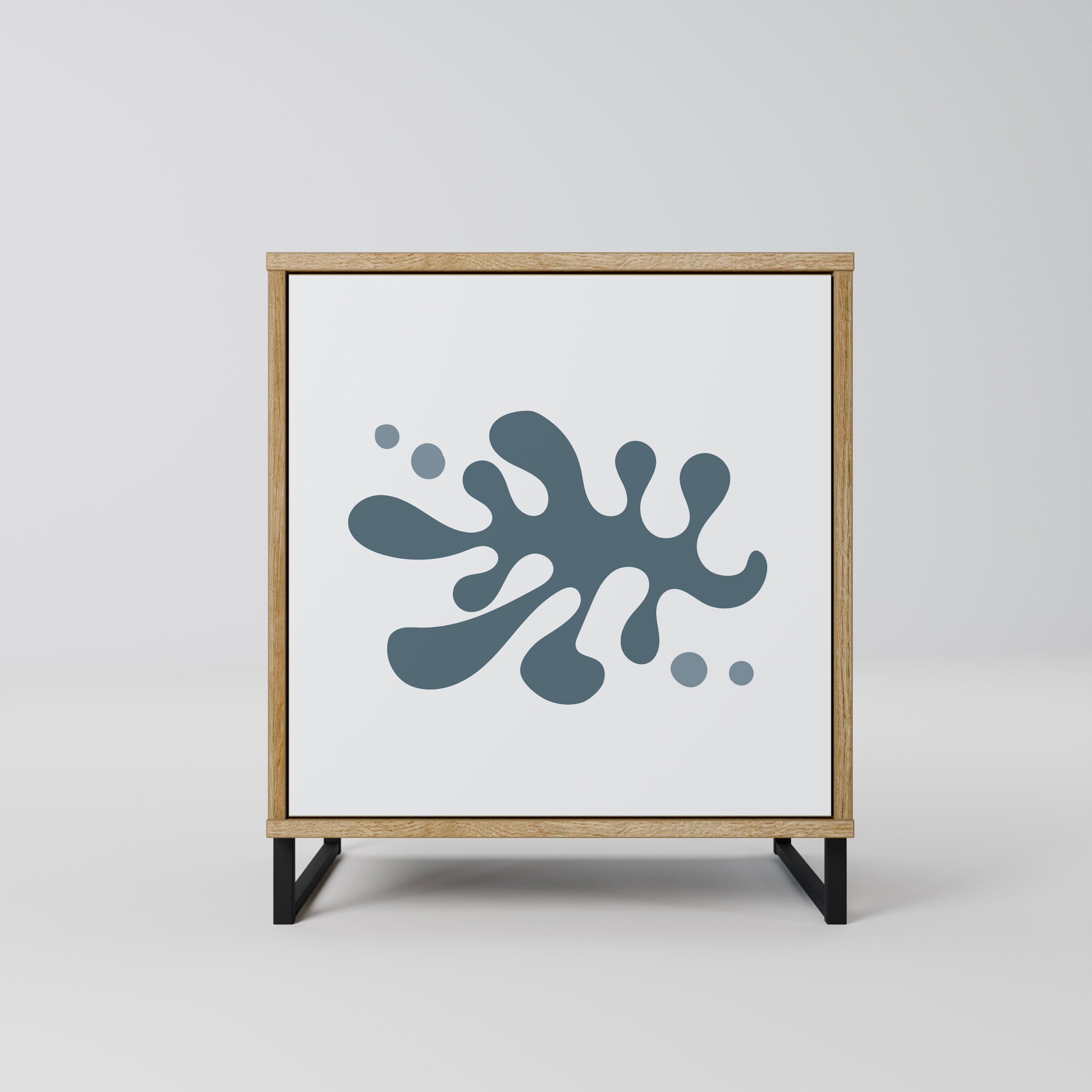 WONDERLAND VEGETATION Sideboard mit 1 Tür in Eiche-Optik