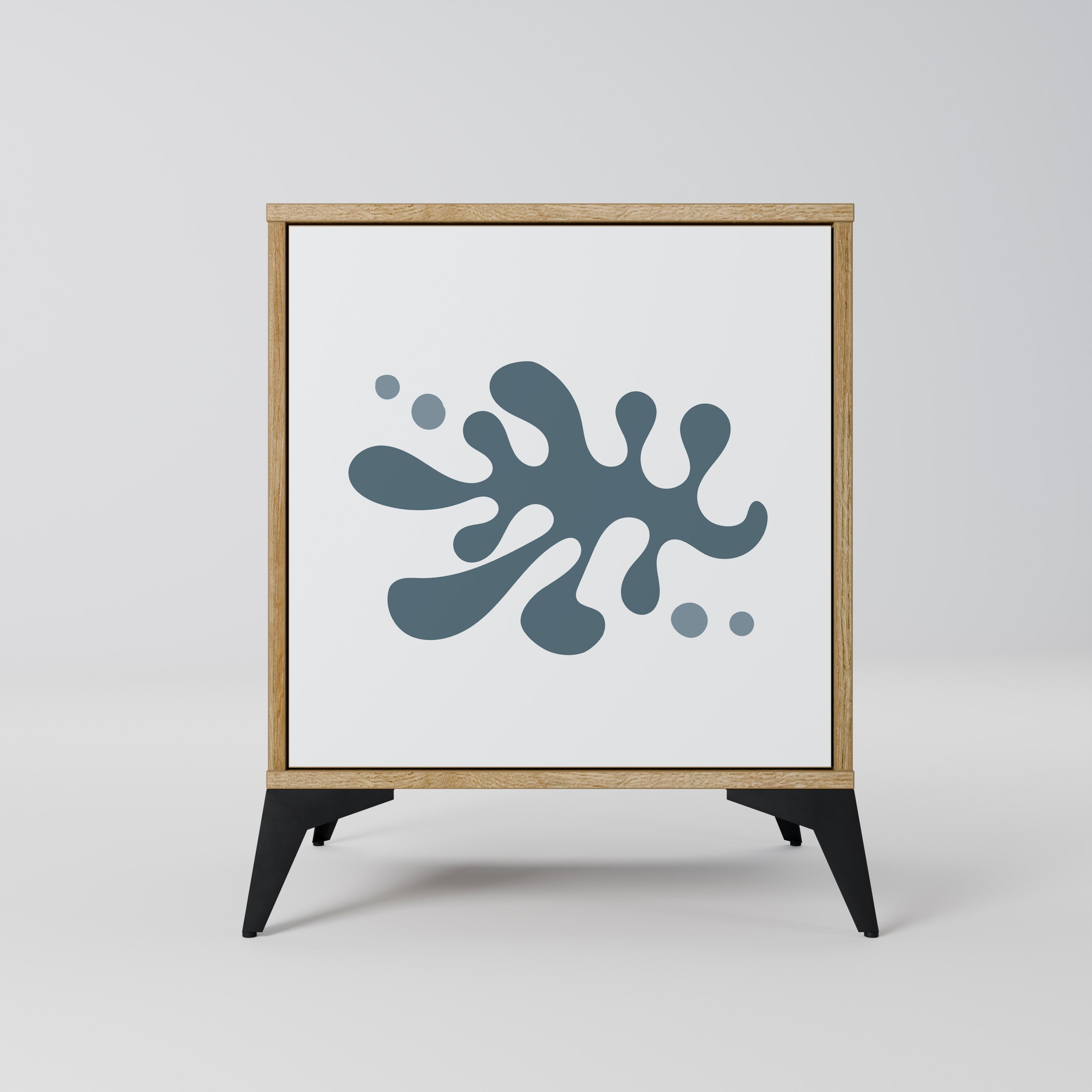 WONDERLAND VEGETATION Sideboard mit 1 Tür in Eiche-Optik