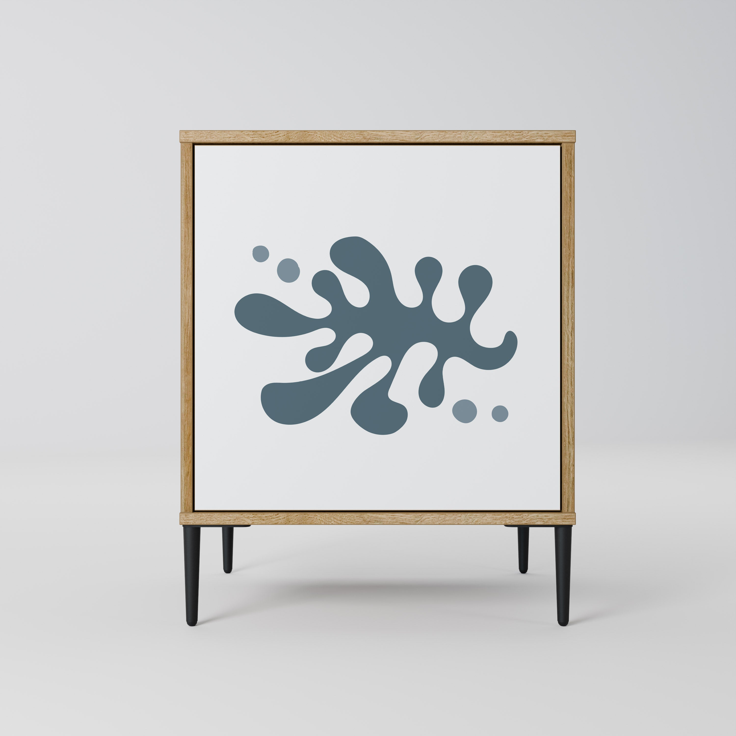 WONDERLAND VEGETATION Sideboard mit 1 Tür in Eiche-Optik