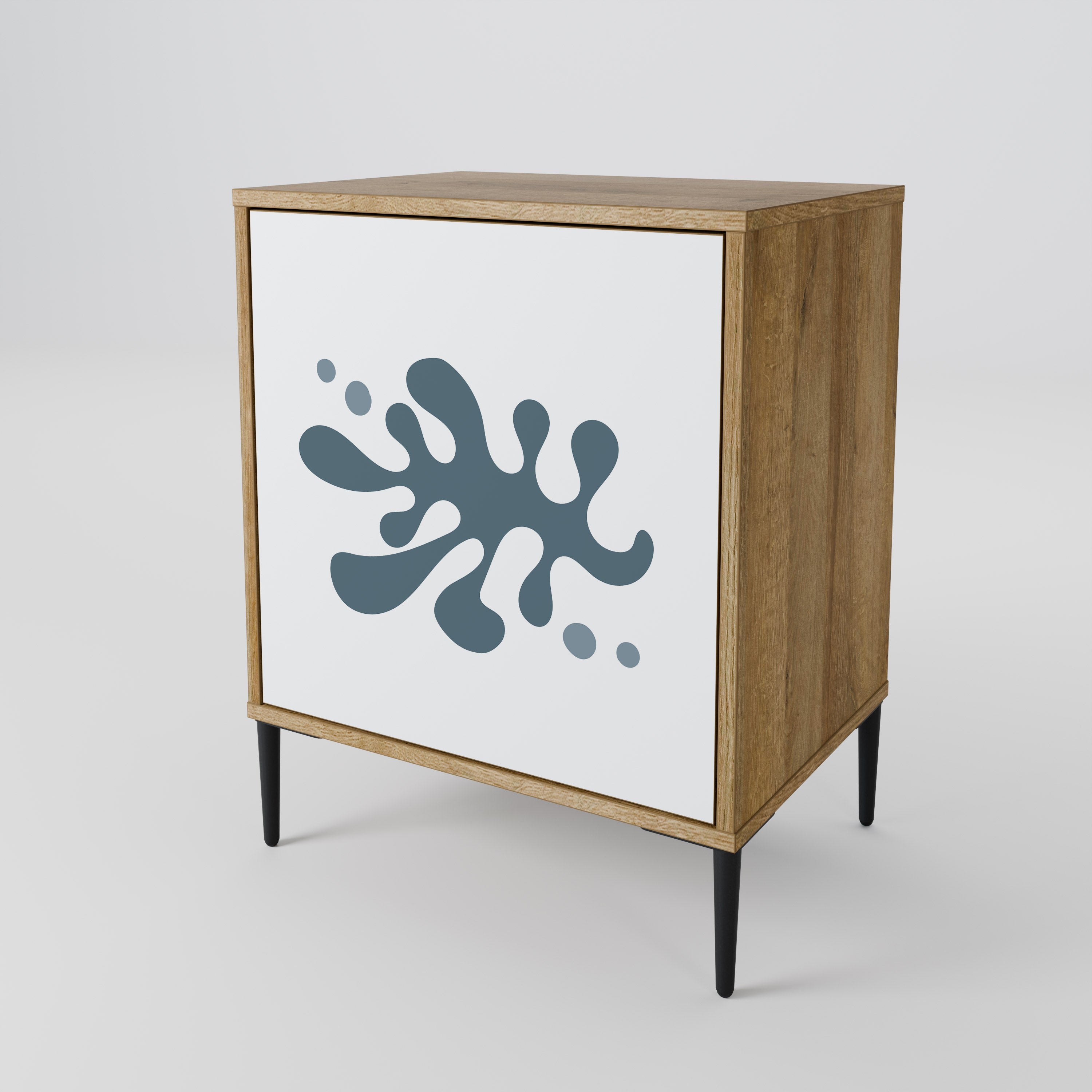 WONDERLAND VEGETATION Sideboard mit 1 Tür in Eiche-Optik