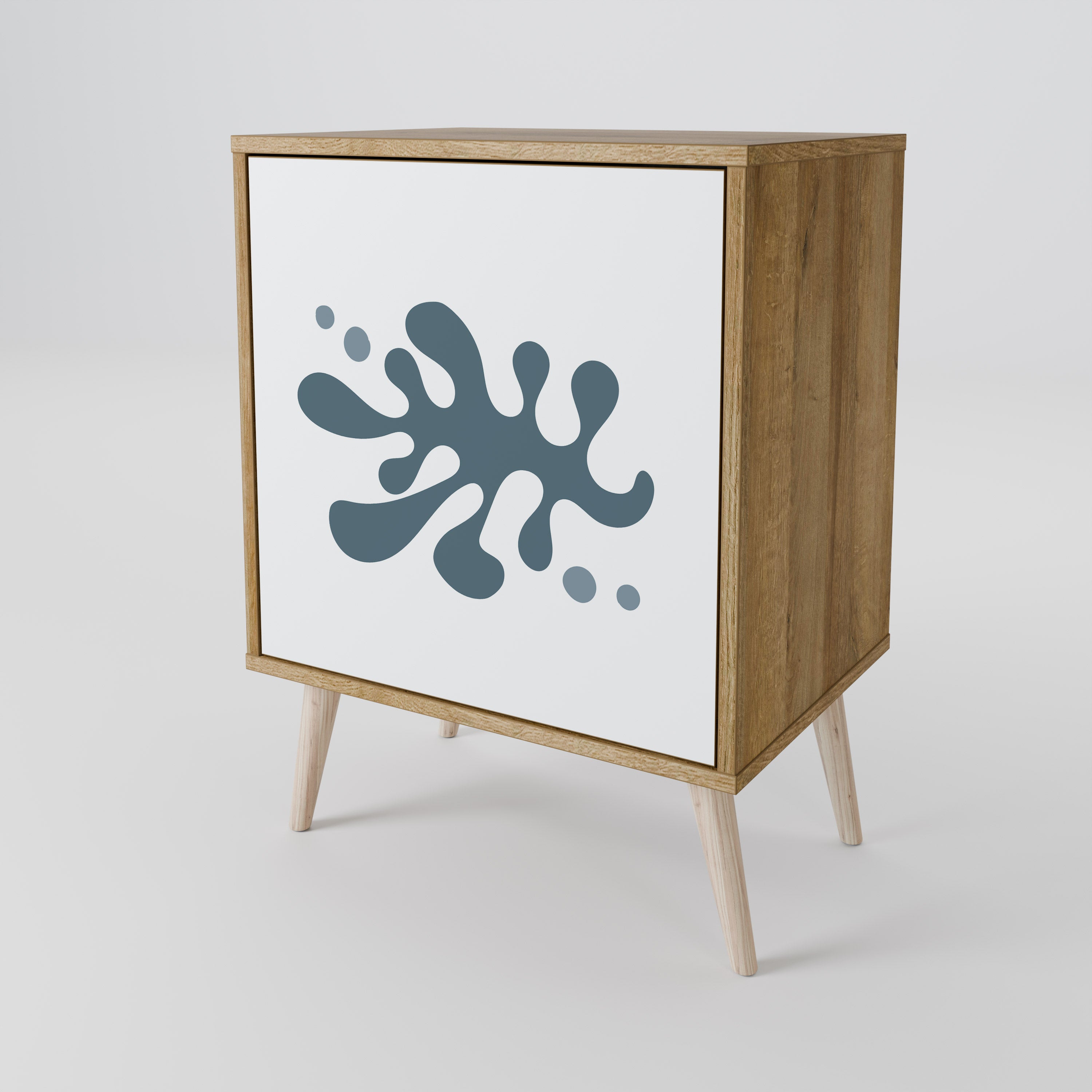 WONDERLAND VEGETATION Sideboard mit 1 Tür in Eiche-Optik