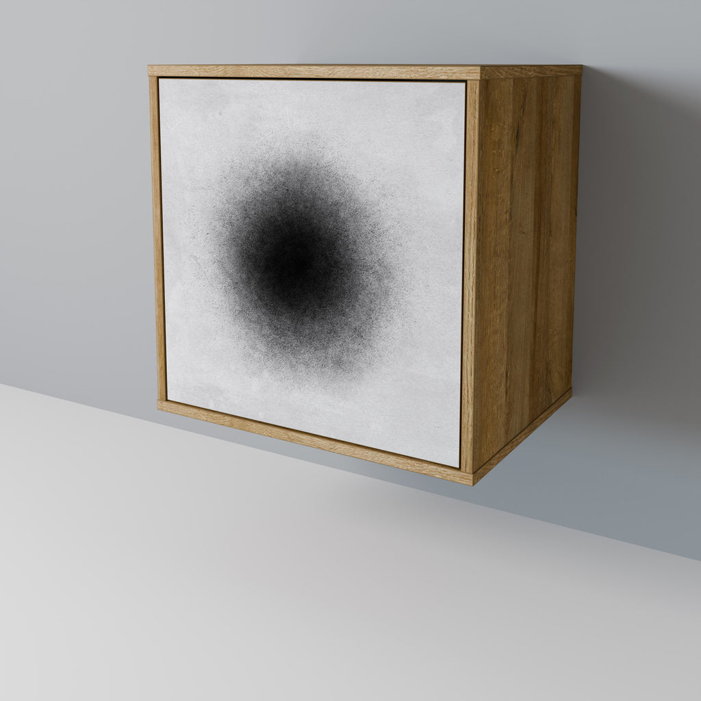 BLACK HOLE Sideboard mit 1 Tür in Eiche-Optik