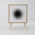 BLACK HOLE Sideboard mit 1 Tür in Eiche-Optik