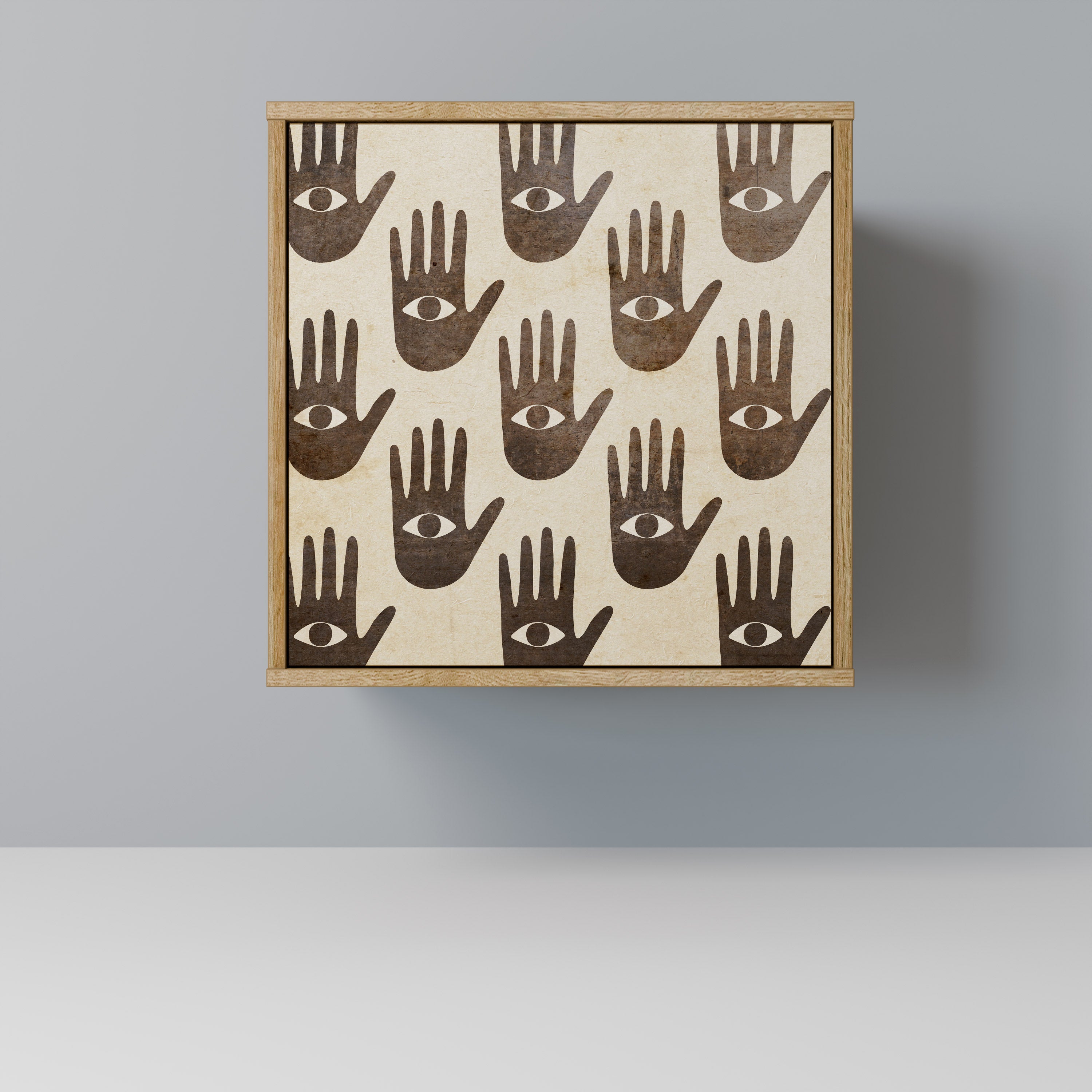 SEE MORE Sideboard mit 1 Tür in Eiche-Optik