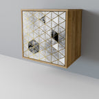 ASHEN ARIA Sideboard mit 1 Tür in Eiche-Optik