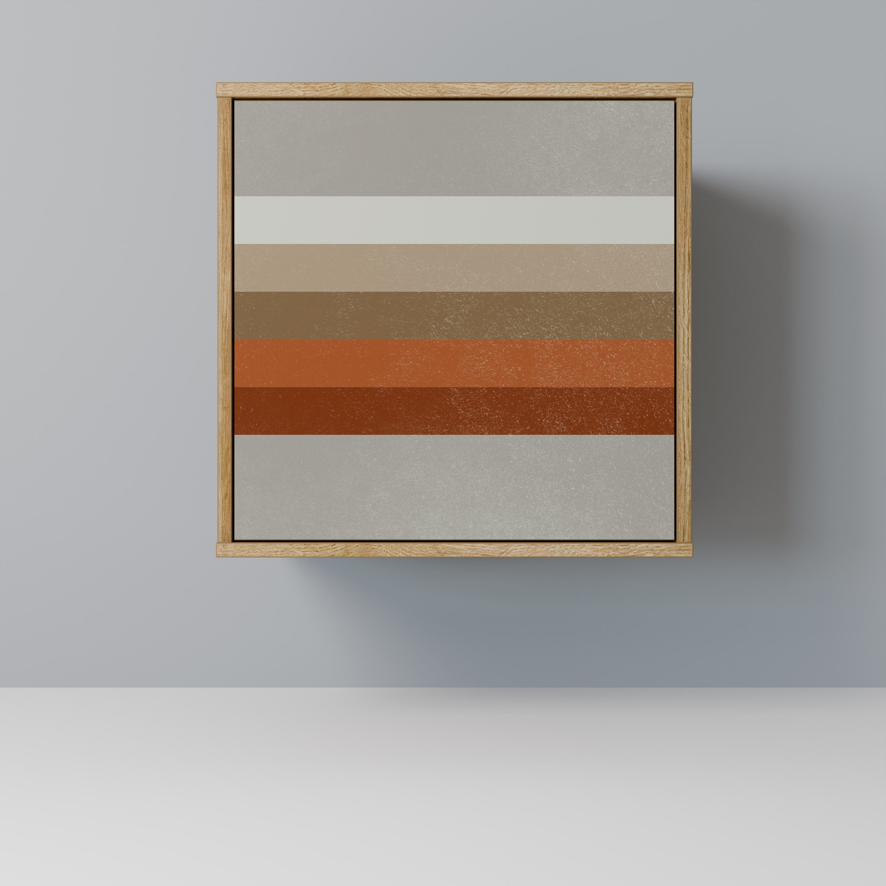 PECULIAR TRAIL Sideboard mit 1 Tür in Eiche-Optik