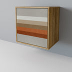 PECULIAR TRAIL Sideboard mit 1 Tür in Eiche-Optik