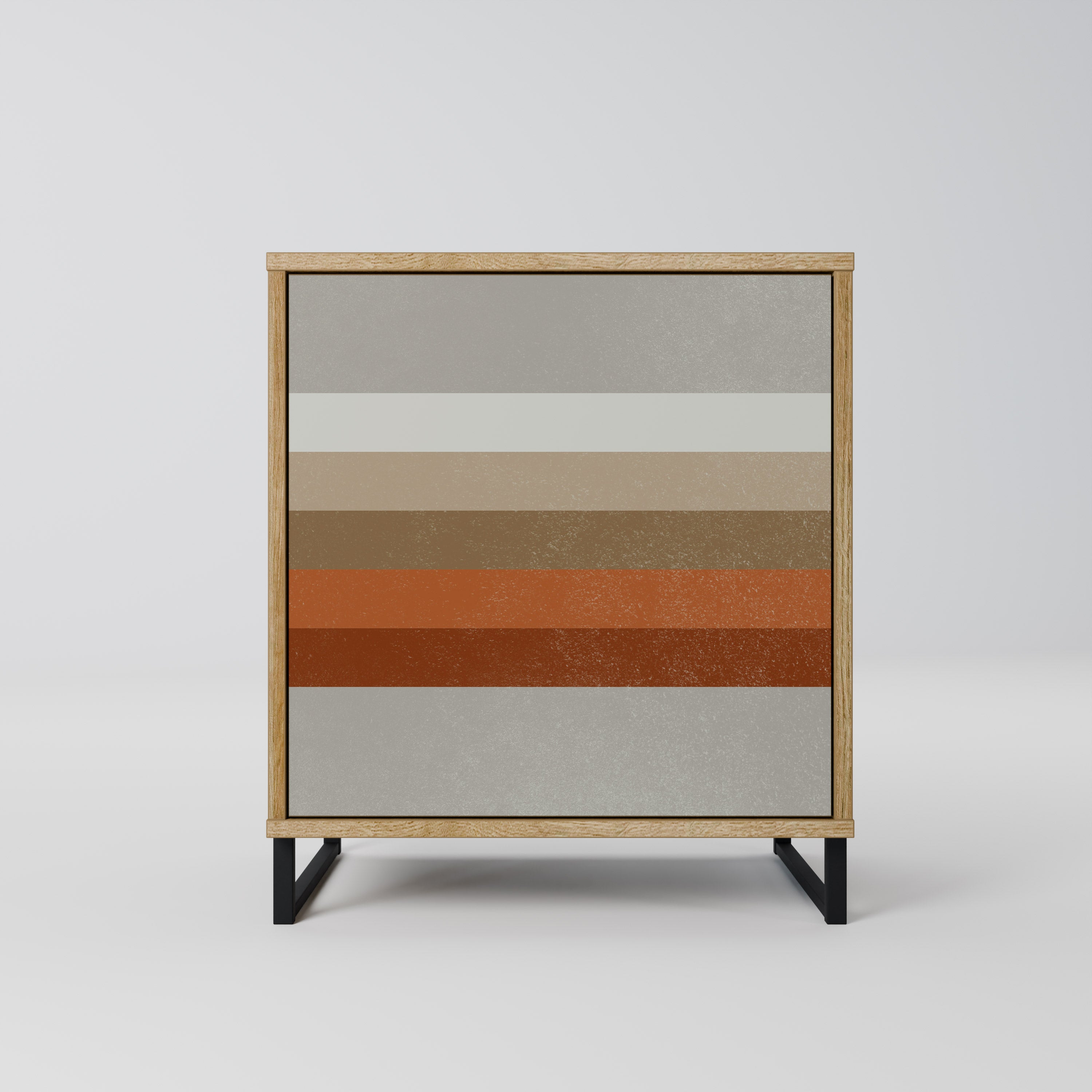 PECULIAR TRAIL Sideboard mit 1 Tür in Eiche-Optik