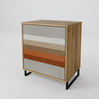 PECULIAR TRAIL Sideboard mit 1 Tür in Eiche-Optik