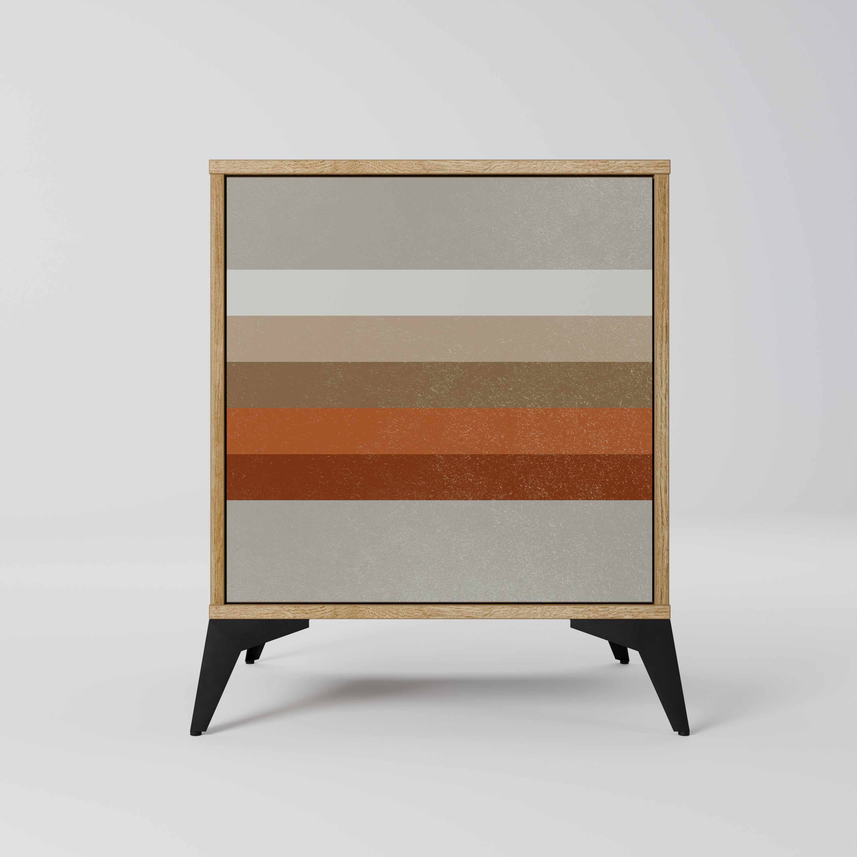 PECULIAR TRAIL Sideboard mit 1 Tür in Eiche-Optik