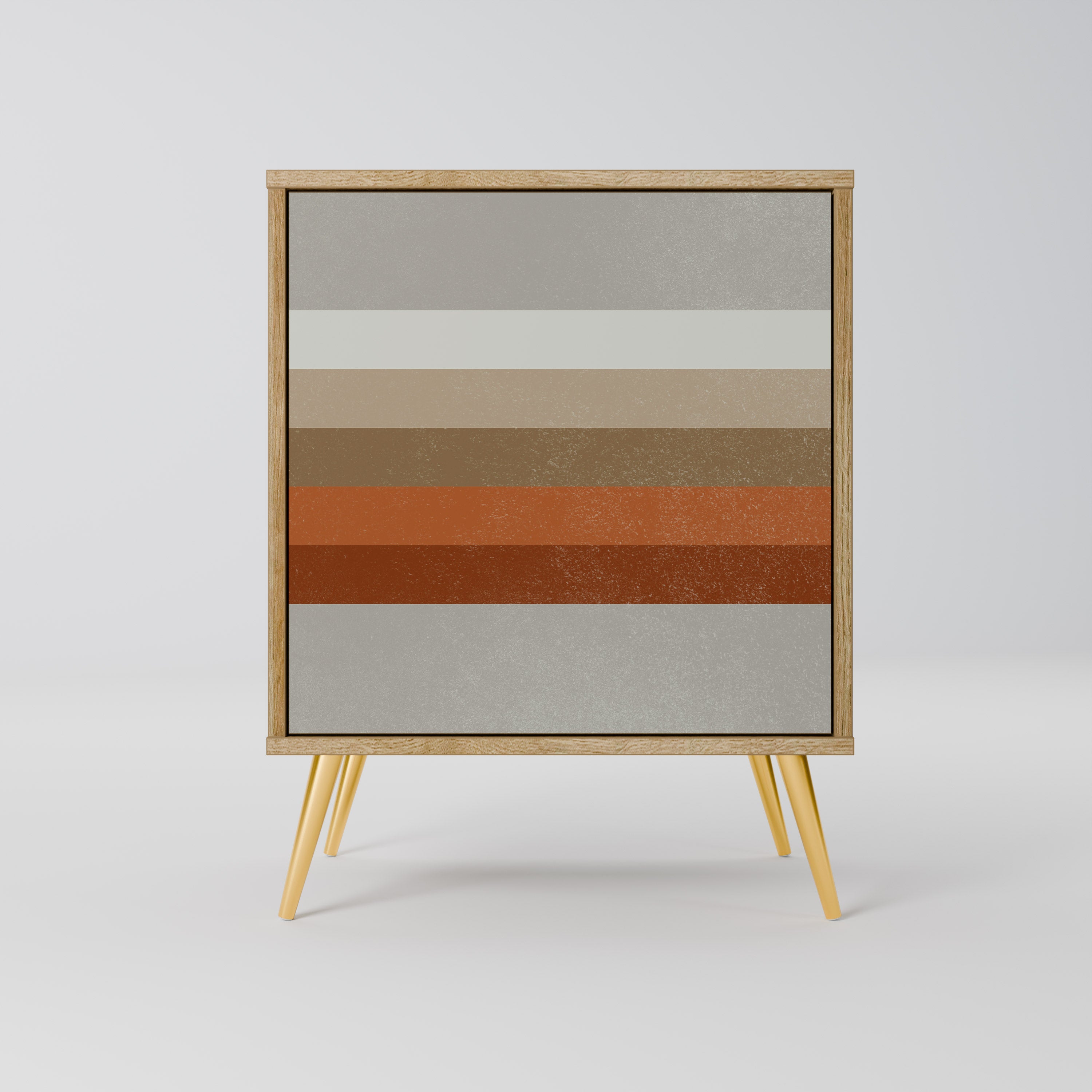 PECULIAR TRAIL Sideboard mit 1 Tür in Eiche-Optik