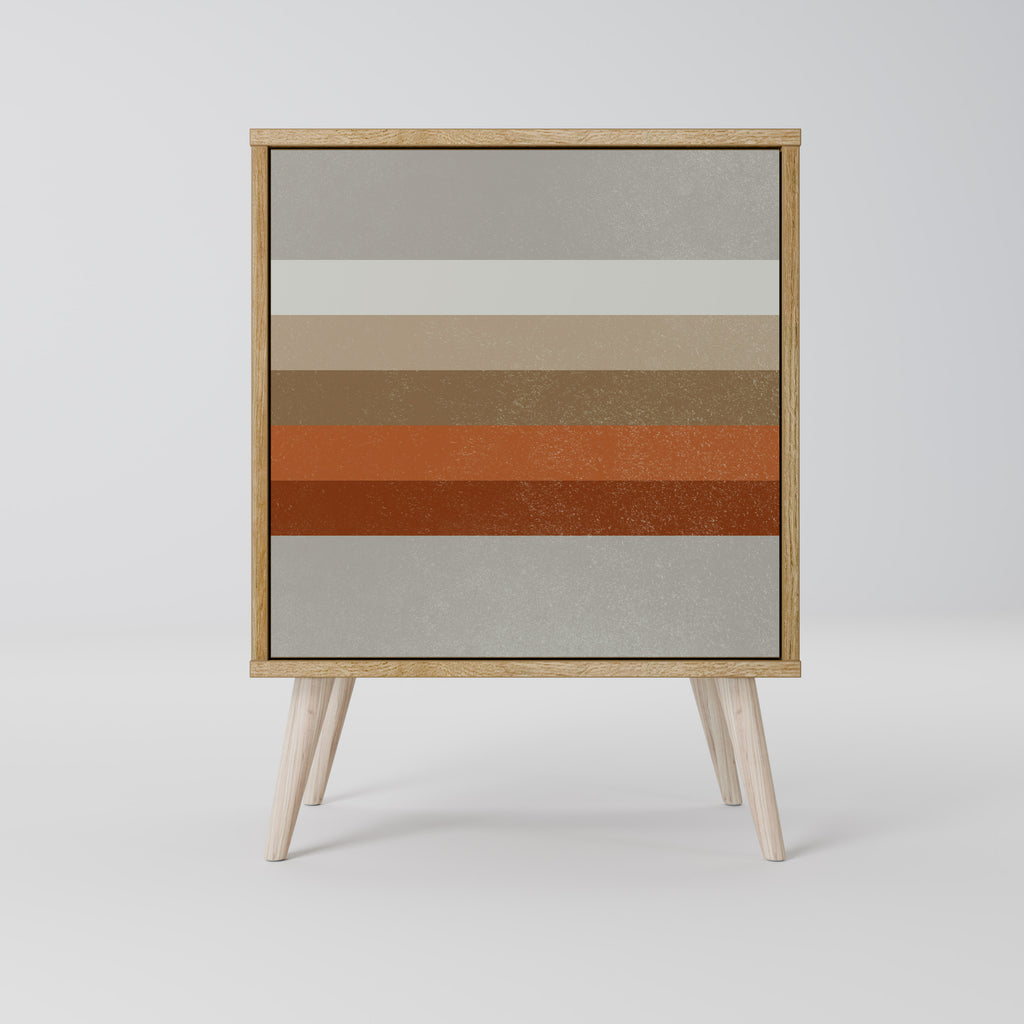 PECULIAR TRAIL Sideboard mit 1 Tür in Eiche-Optik