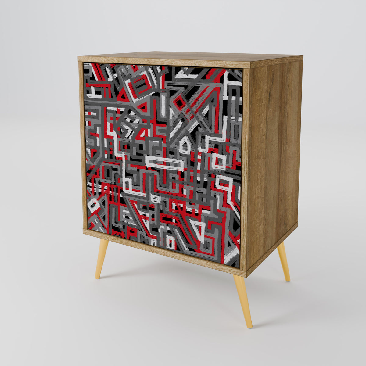BROKEN LINES 1-türiges Sideboard