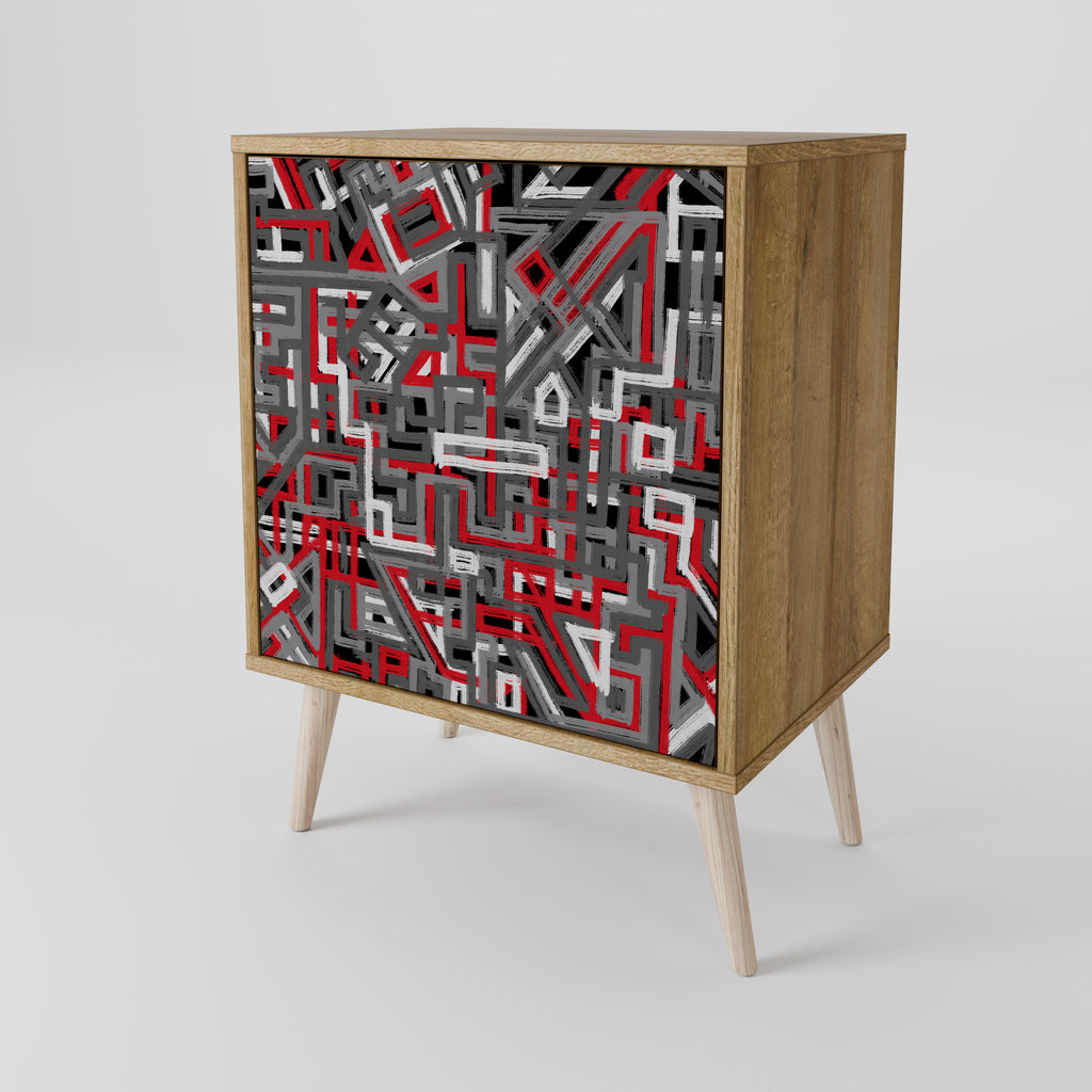 BROKEN LINES 1-türiges Sideboard