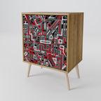 BROKEN LINES 1-türiges Sideboard