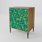 NOSTALGIC MEMORIES Sideboard mit 1 Tür in Eiche-Optik