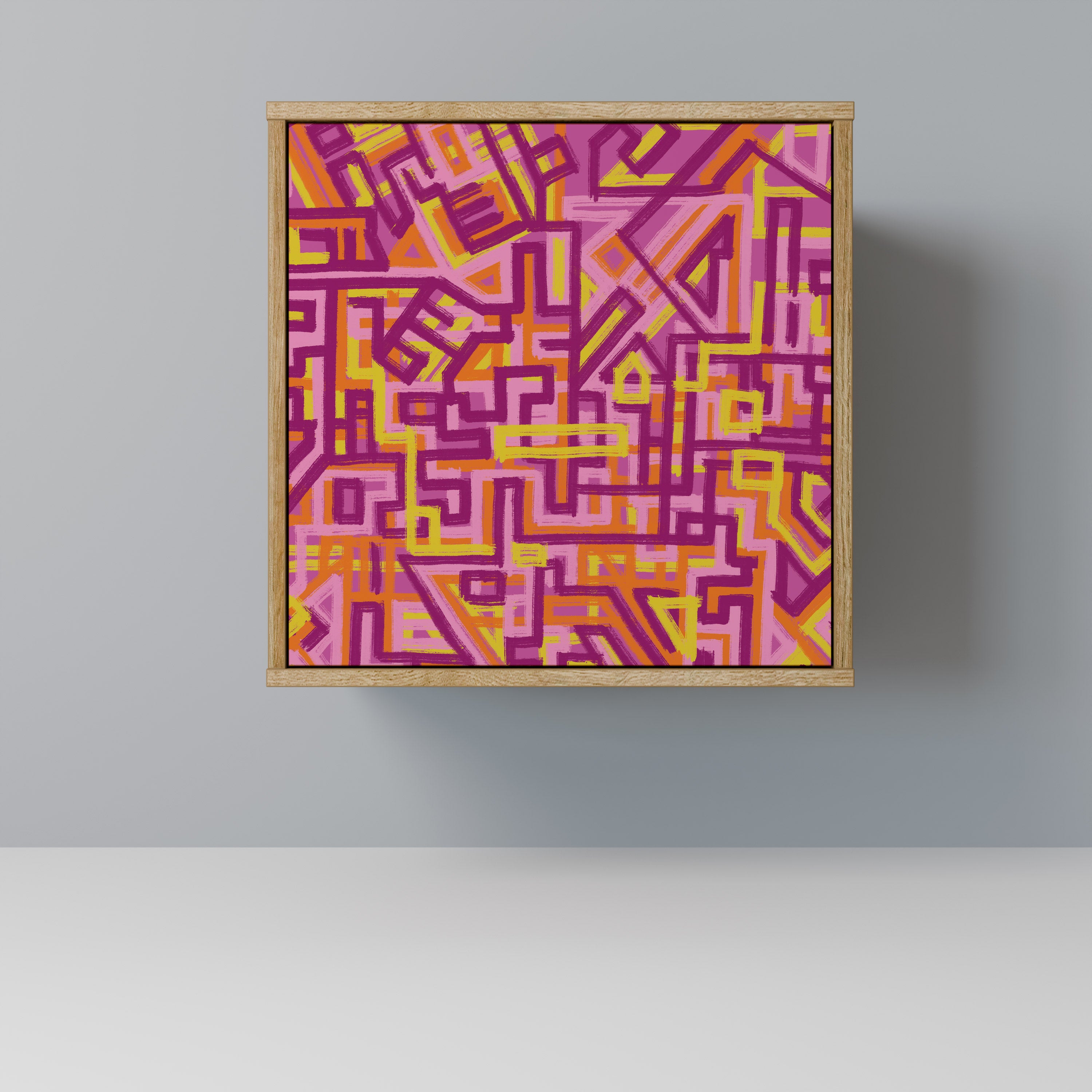 LOVELY MEMORIES Sideboard mit 1 Tür in Eiche-Optik