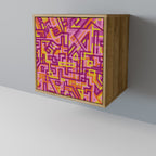 LOVELY MEMORIES Sideboard mit 1 Tür in Eiche-Optik