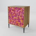 LOVELY MEMORIES Sideboard mit 1 Tür in Eiche-Optik