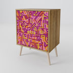 LOVELY MEMORIES Sideboard mit 1 Tür in Eiche-Optik