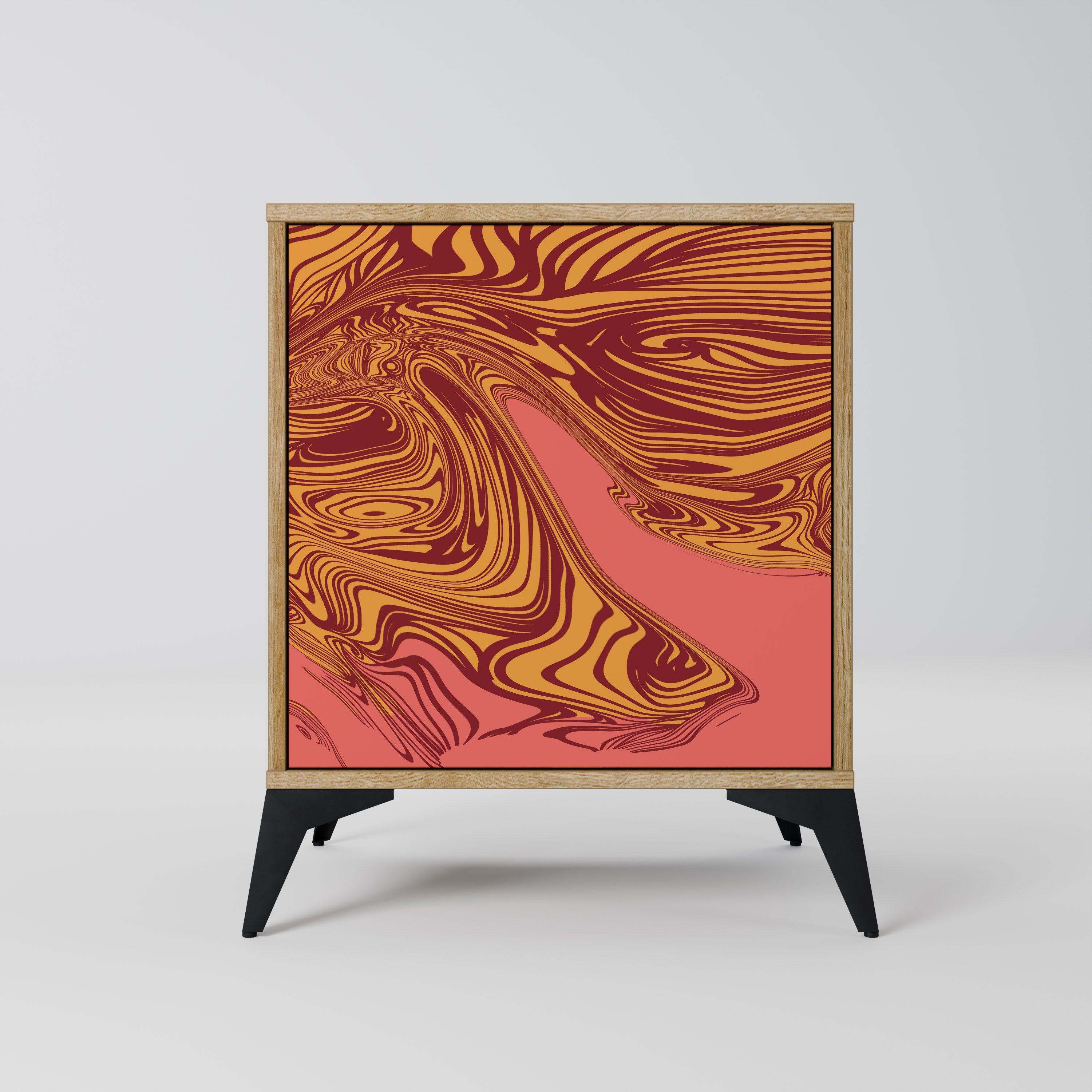 FLOATING THOUGHTS Sideboard mit 1 Tür in Eiche-Optik