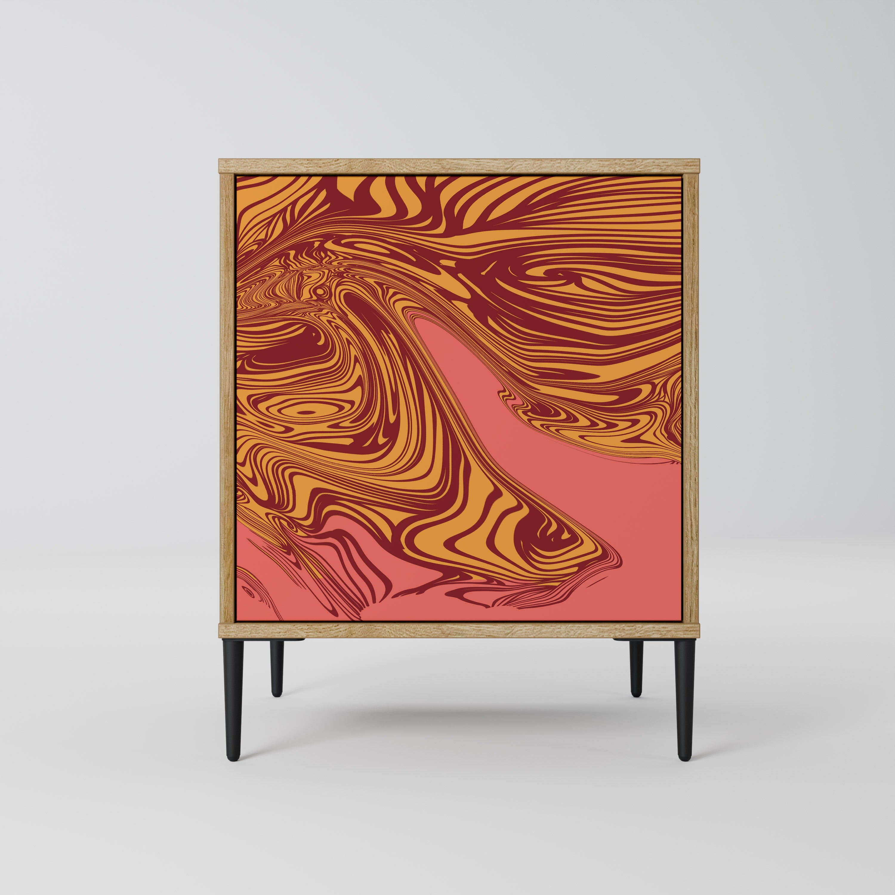 FLOATING THOUGHTS Sideboard mit 1 Tür in Eiche-Optik