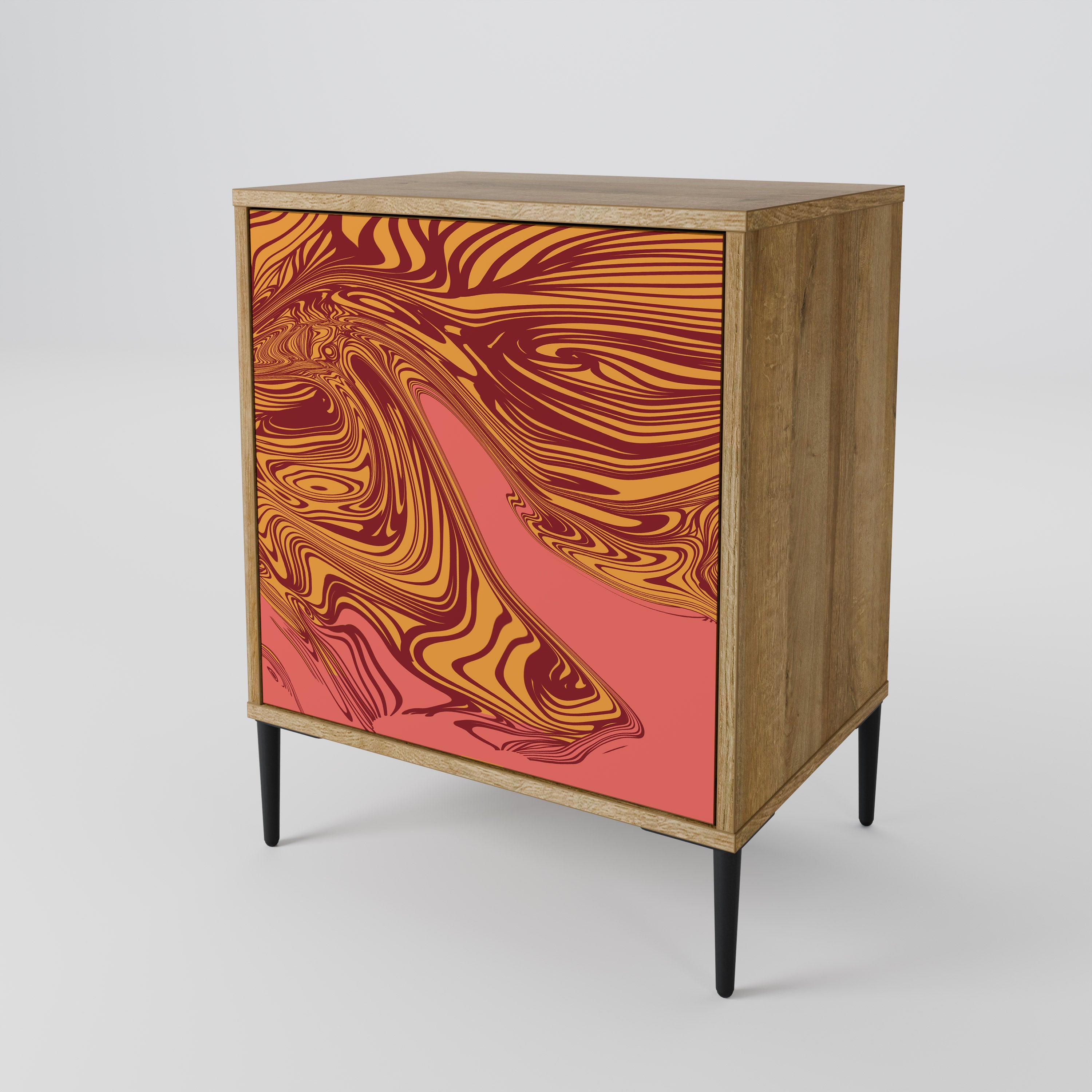 FLOATING THOUGHTS Sideboard mit 1 Tür in Eiche-Optik