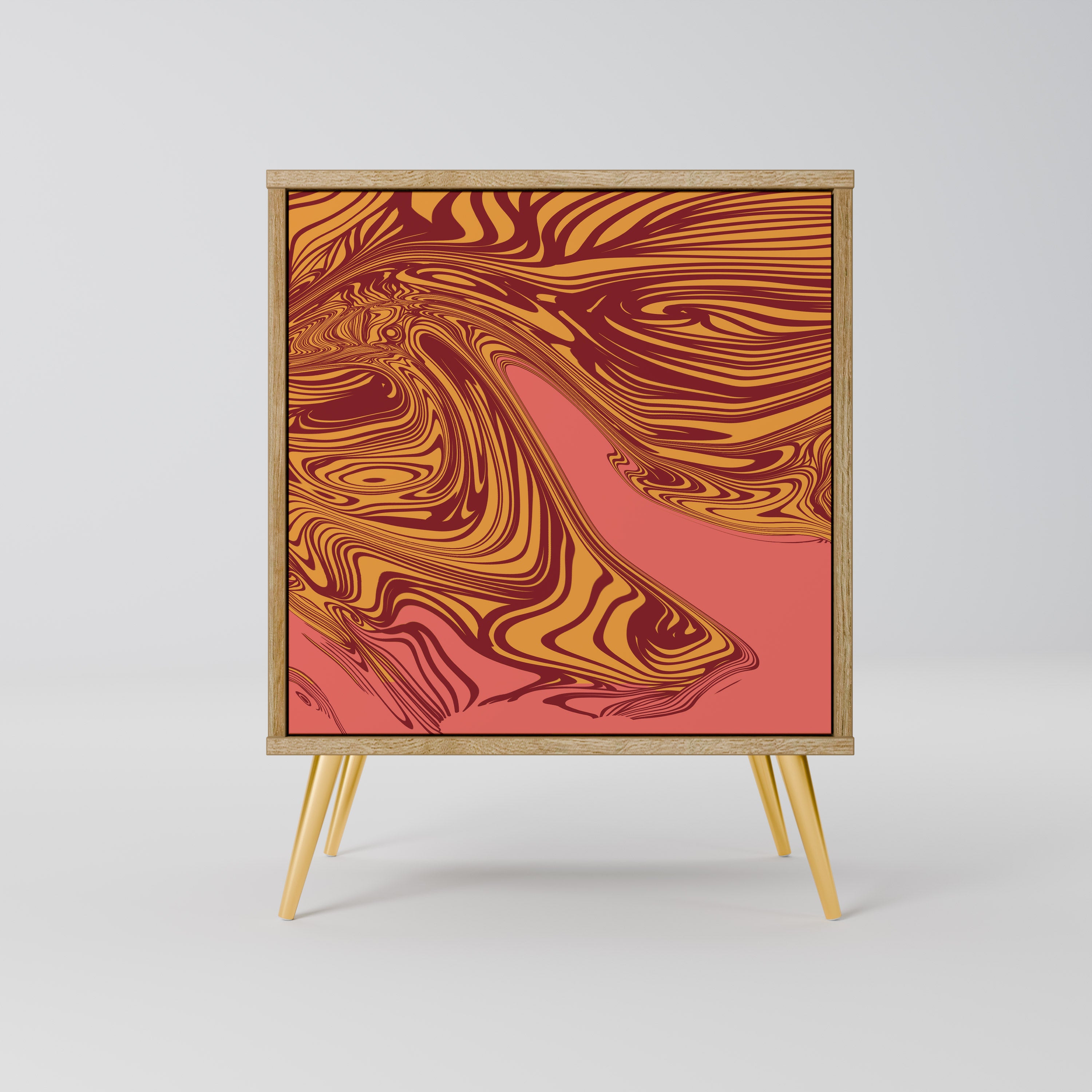 FLOATING THOUGHTS Sideboard mit 1 Tür in Eiche-Optik