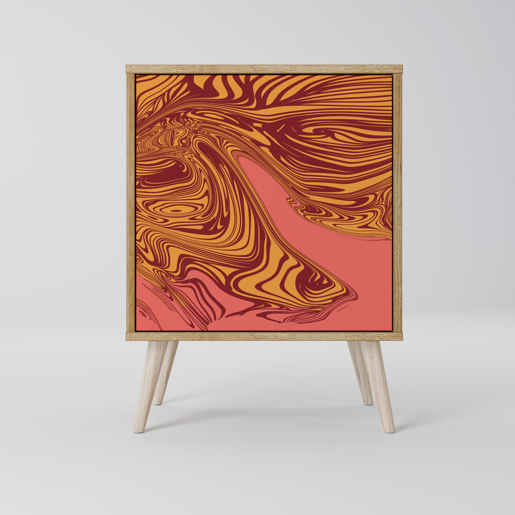 FLOATING THOUGHTS Sideboard mit 1 Tür in Eiche-Optik