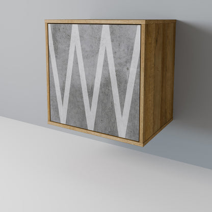 SOLID ZIG ZAG 1-türiges Sideboard