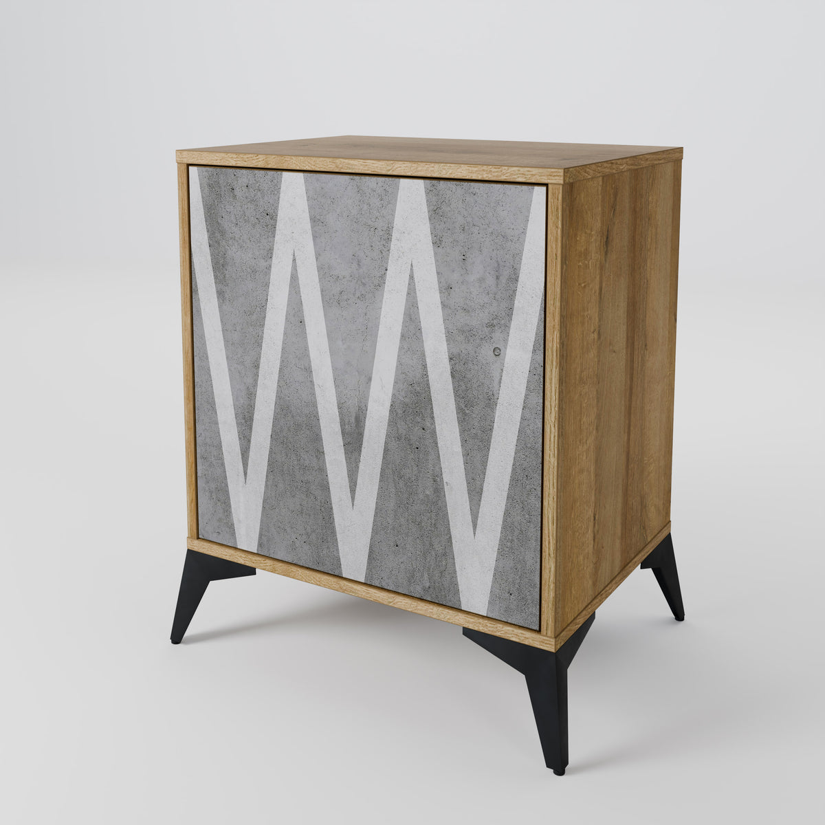 SOLID ZIG ZAG 1-türiges Sideboard